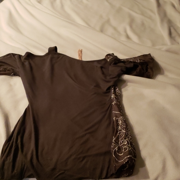 Bailey 44 xs gray &white tunic - Picture 6 of 6